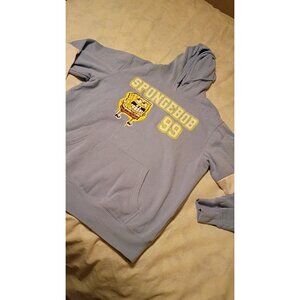 SpongeBob SquarePants Hoodie Sweatshirt Large double sided